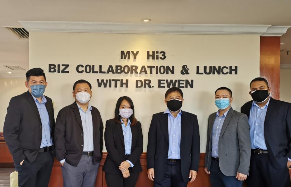 Hi3 Biz Collaboration & Lunch with Dr. Ewen. | TG Solutions